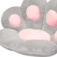 thumbnail image 2 of Cojín de asiento de pata de oso Kawaii, respaldo de pata de gato de peluche, almohada de Animal de peluche, sofá, 2 of 3