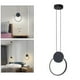 thumbnail image 4 of Lámpara de noche colgante LED Yuyangstore nórdico Redondo, 4 of 8