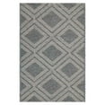 Better Homes & Gardens 2' x 3' Grey Diamond & Stripes Reversible Indoor
