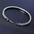 thumbnail image 4 of Luxury 4mm Cubic Zirconia Tennis Bracelets, 4 of 4