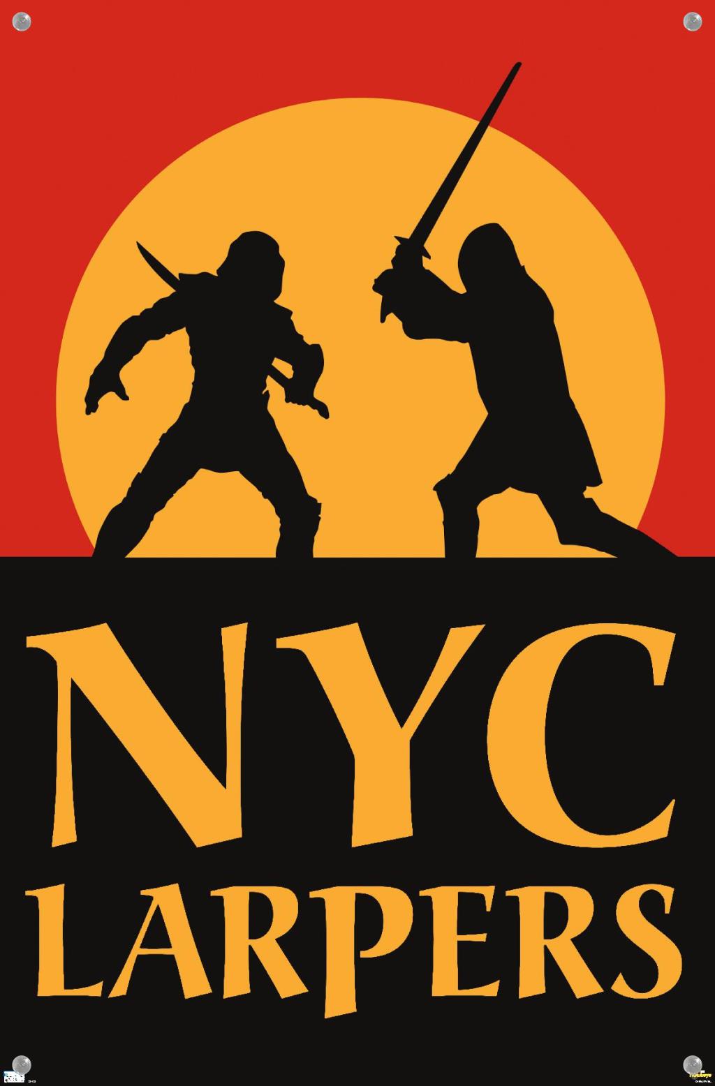 Marvel Hawkeye - NYC LARPers Wall Poster with Push Pins, 14.725" x 22.375"