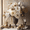 Woman, variant on Creamy White Floral Arrangement Canvas Wall Art for Living Room Bedroom Dining Room Hallway Office Hotel Lobby