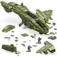 thumbnail image 4 of Mega Halo Infinite Pelican Inbound Construction Set - 2024 Pieces, 4 of 9