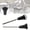 Black, variant on Oil Dipstick / Tank Cap for Harley FXD Dyna 2006-2017 (Silver)