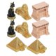 thumbnail image 4 of 8 Pcs Ancient Egypt Toy For Kids Miniature Egyptian Figurines Set Pyramid Egyptian Toy Party Decorations Birthday Supplies For Boys Girls, 4 of 4