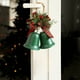 thumbnail image 5 of pstuiky Campanas dobles retro para decoración navideña, colgantes para árbol de Navidad, adorno para el hogar, 5 of 6