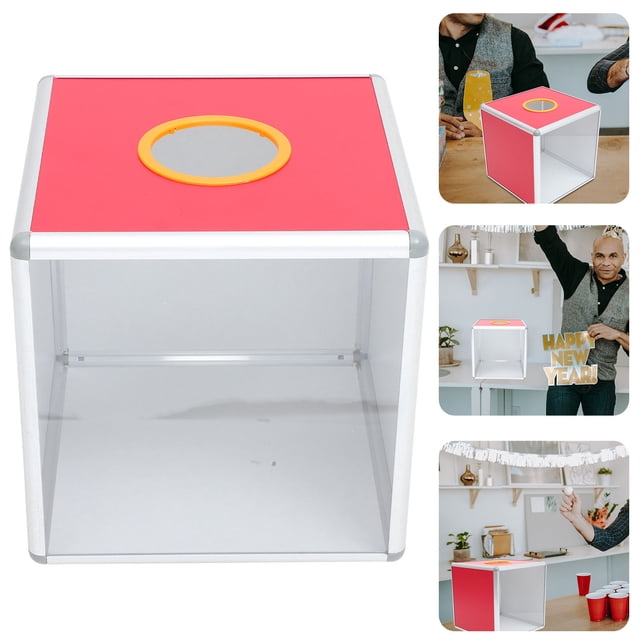 unbranded Raffle Ticket Storage Box Money Boxes Aluminum Alloy 1Pcs Square