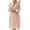 Pink, variant on AherBiu Robes for Women Sexy Lace Lightweight 3/4 Sleeve Party Bathrobe Belted Short Robe Loungewear