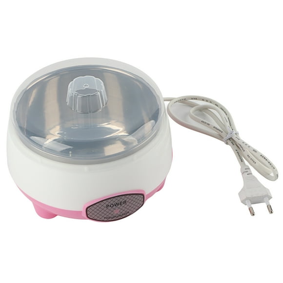 Mini Yogurtera - 15W 1L Capacidad - Calentamiento Automático 360° - Enchufe UE 220V - Rosa