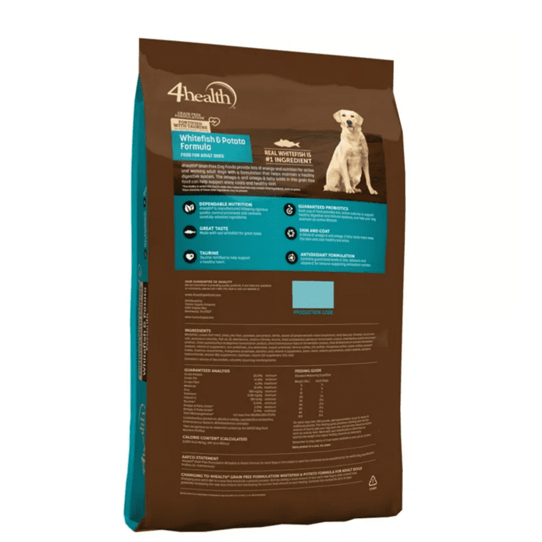 And Potato Formula 4health Dog Food Feeding Guide 4health Grain