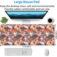 thumbnail image 2 of Cute Cartoon Cat Large Mouse Pad, Kawaii Desk Mat Anime Gaming Mouse Pad Large 31.5x11.8in,Extended Big Computer Keyboard Mouse Mat Desk Pad,Non-Slip Base Mousepad with Stitched Edges for Home Office, 2 of 6