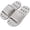 Grey, variant on Shower Shoes for Men and Women,Non-Slip Quick-Dry Bath Slippers with Drain Holes,Lightweight Pool, Gym, Bathroom & College Dorm Sandals