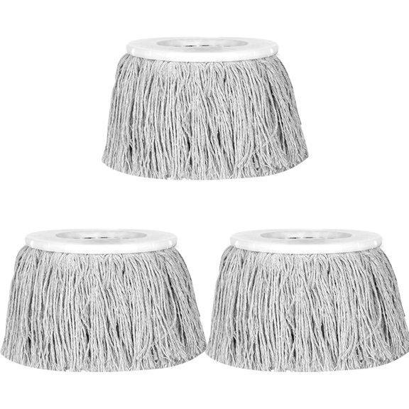 Spin Mop Refill for 360° Cotton Thread Mop Head Replacement - Round Cotton Thread Size Compatible Mop Head for Hardwood,Tile, Marble Floor (Color : B)