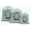 Blue, variant on Darling Souvenir White Santa & Gift Christmas Party Supplies Drawstring Pouches Favor Bags 15 Pieces