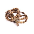 thumbnail image 3 of Rosario Intercession First Wood, cuentas de nogal, 6/8 mm, Brasil, 3 of 9