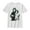 White, variant on Boy's Star Wars Luke and Leia Grayscale Graphic Tee Black X Large