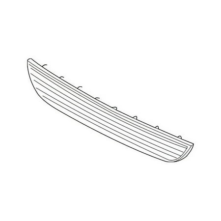 Genuine OE Volkswagen Lower Grille - 1K9-853-677-A-9B9