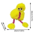 thumbnail image 2 of Yhsdtq, String Puppet Ostrich, Traditional Folk Toy, Durable Fabric Construction, Bright Color Design, Entertainment, Educational Play Activity, Handcrafted Folk Art Puppet, Age-Appropriate Toy, 2 of 7