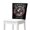 American Eagle, variant on FUIALDOLG Desert Cowboy Pattern Breathable Dining Room Chair Slipcover for Party, Polyester Stretchable Chair Back Covers Removable Chairs Back Slipcovers