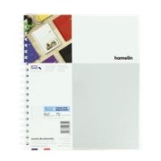 1 Subject Spiral Notebook College Ruled 8.5"x11" ICE White