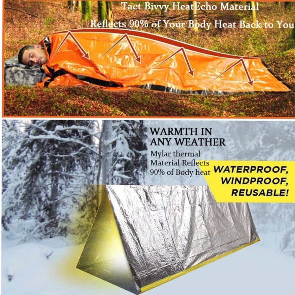 Typpkmm Portable Emergency Survival Sleeping Bag