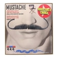 thumbnail image 2 of Aristocrat Grey Real Human Hair Adult Costume Moustache, 2 of 2