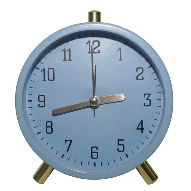 LCXmlly Petite Horloge Mouvement Silencieux Réveil Style Nordique Rétro Horloge Numérique Simple