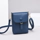 thumbnail image 3 of Bolso para teléfono móvil, bolso pequeño para mujer, bolso informal de moda para mujer, mini bolso bandolera de color sólido fresco, 3 of 6