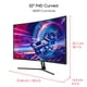 thumbnail image 5 of Sceptre C325B-185RD - monitor LED - Curvo - 32" - 1920 x 1080 Full HD (1080p) 185 Hz - VA - 250 Cd/M - 3000:1 - 3 ms - 3xHDMI, DisplayPort - Parlantes - Gris Metalizado, 5 of 5