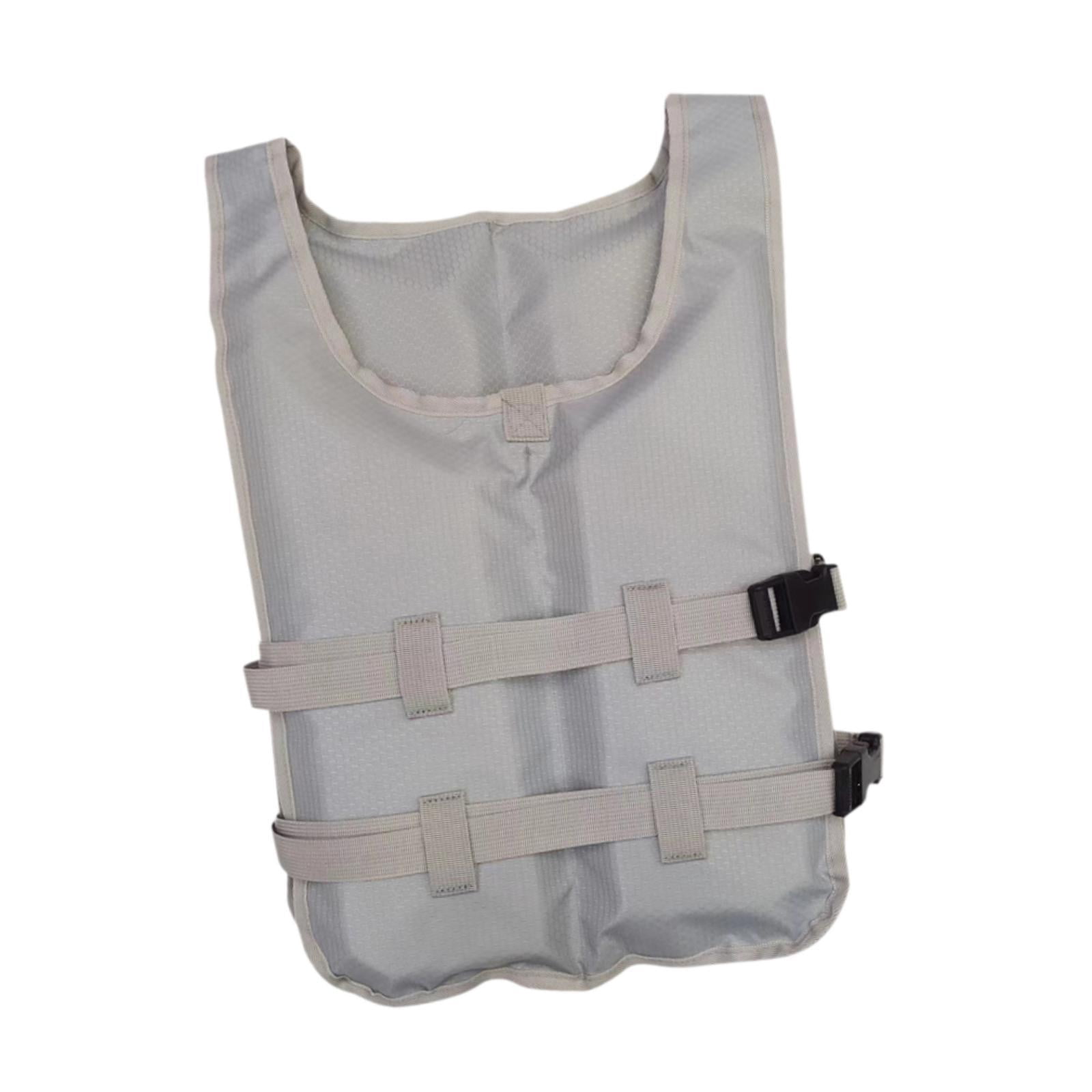 harayaa Survival Suit Breathable Swim Vest for Surfing Kayaking Canoeing Gray