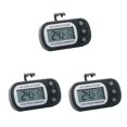 thumbnail image 4 of Termómetro digital Matsuzay para refrigerador pantalla LCD impermeable IPX4 Negro, 4 of 6