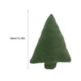 thumbnail image 2 of Christmas Tree Shape Cushion Christmas Cushion Winter Cushion Christmas Cushion Tree Cute Decorative Cushion 40 * 21 cm Sofa Decoration Cushion for Christmas Triangle, 2 of 9