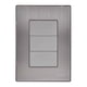 thumbnail image 2 of Placa Armada Inoxidable Ciega Plata 10 Pzs, 2 of 4