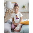 thumbnail image 2 of Cute Halloween Witch Girl T-Shirt Toddler -Image by Shutterstock,  3 Toddler, 2 of 4