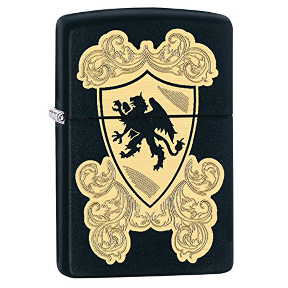 Zippo Pocket Lighter Black Matte Royal Griffin Pocket Lighter Walmart