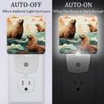 thumbnail image 2 of Sea lion LED Square Night Light - Soft Glow Plug-in Lamp with Dusk to Dawn Sensor for Bedroom and Hallway - Energy Efficient, Compact Design, 2 of 6