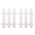 thumbnail image 1 of 2Pcs Practical Garden Fence Outdoor Decorative Fencing Plastic Patio Border, 1 of 8