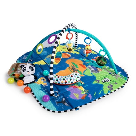 Baby Einstein 5-in-1 Journey of Discovery Activity Gym and Play Mat, Ages Newborn
