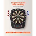 thumbnail image 5 of Electronic Dartboard Set with 43 Games&6 Darts,13.5" LCD Soft Tip Dart Board for 8 Players-Perfect for Game Rooms&Family Parties, 5 of 12