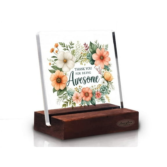 Thank You Gifts, Gifts for Women - Gift Ideas for Women Friends, Coworkers, Boss, Employee - Inspirational, Thoughtful, Christmas Birthday, Friendship, New Job, Keepsake