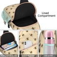 thumbnail image 2 of Funny Bee Pattern Sling Backpack, Honey and Bumble Bee Print Crossbody Bag with Cartoon Hive Design for Bee Lovers, 2 of 6
