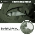 thumbnail image 2 of AYAMAYA Fishing Hat with Neck Face Cover, Sun Hat with Mesh , Anti Mosquito Gnats Net Hat for Hiking, Backpacking,Camping(Army Green), 2 of 7