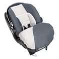 thumbnail image 3 of Baby Trend Ally Adjustable 35 Pound Baby Car Seat with Base, Gray (2 Pack), 3 of 7