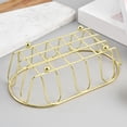thumbnail image 4 of Avdolw Metal Mesh Food Serving Tray - Durable Stainless Steel Snack Organizer for Chips, Chicken, and Bread - Perfect for Home Dining, Diner, and Catering Spaces,Gold, 4 of 5