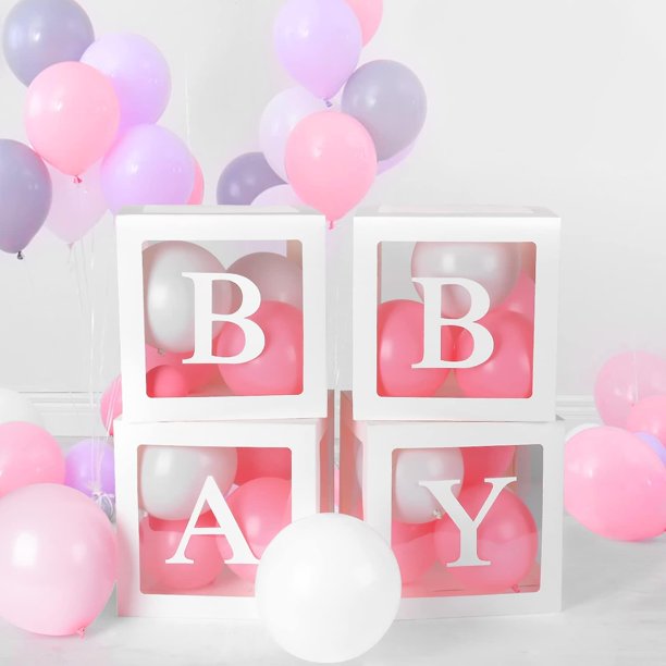 Suministros de fondo de exhibición de cumpleaños de boda de caja de globo de decoración de fiesta (q)