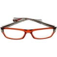 thumbnail image 4 of Alyson Magee Eyeglasses Frames Unisex AM814-14 Orange Grey Rectangular, 4 of 4