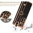 thumbnail image 3 of ZUKKASHAN Compatible with Samsung Galaxy A54 5G Case with Wrist Strap, Flexible Silicone Protective Phone Case with Cute Heart Pattern Kickstand Handle Plating Trim Shockproof Cover, 3 of 4