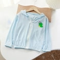 thumbnail image 2 of Kids Sweatshirt Jacket Children's Summer Printing Tops Sunscreen Long Sleeve Hooded Blouse Clothing for Kids, 2 of 5