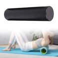 thumbnail image 2 of Round Foam Roller Balance Training Yoga Column for Waist back legs Stretching Workout 15cmx60cm, 2 of 9