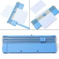 thumbnail image 2 of SagaSave 1/2 Pcs Paper Cutter Standard Cutting A4 A5 Paper Photos Labels Trimmer Tool Blue, 2 of 8